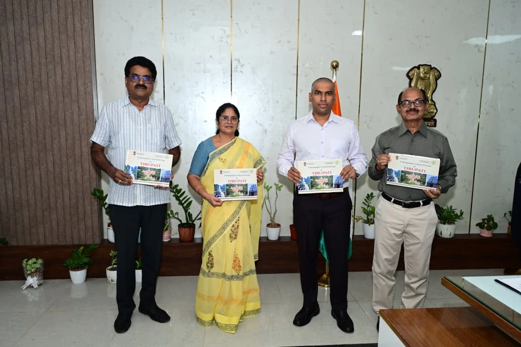 District Collector Dr. S. Venkateswar Unveils Comprehensive Monograph on Tirupati District's Rural Heritage